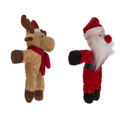 Peluche de Navidad con imán, 15 cm