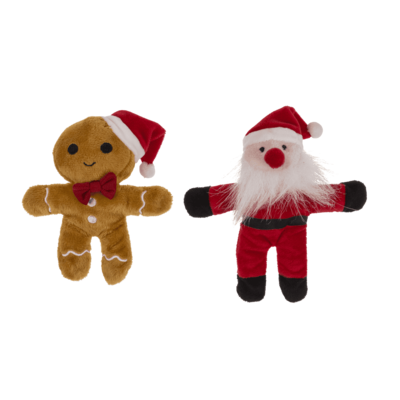 Peluche de Noël avec aimant, 15 cm