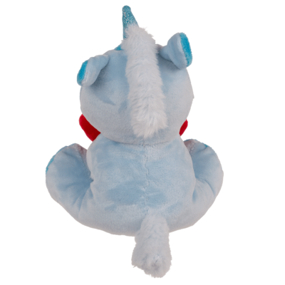 Peluche unicornio, con corazón