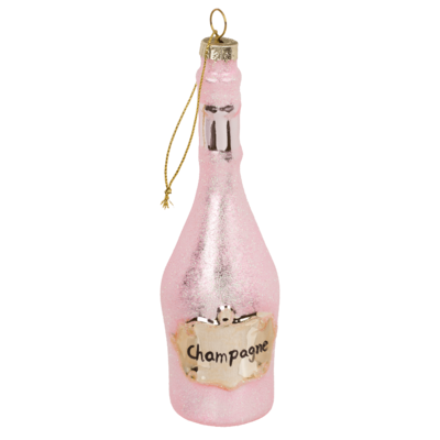 Pendentif d'arbre en verre, Glamorous Champagne,