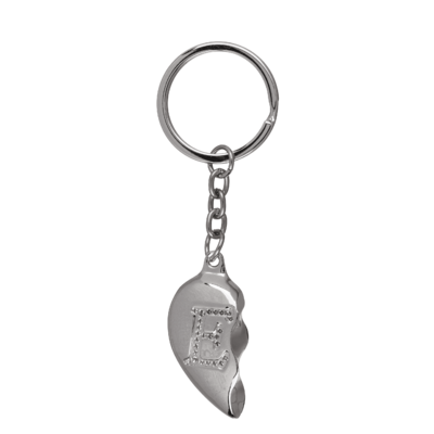 Pendentif E, pour porte-clés