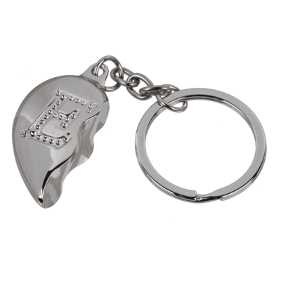 Pendentif E, pour porte-clés