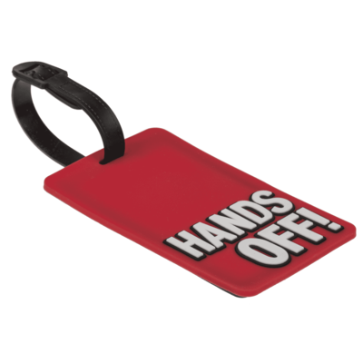 Pendentif pour valise en plastique avec dictons,