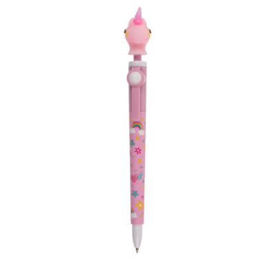 Penna, Unicorno rotante, circa 19 cm,