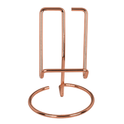 Phone holder, Rose gold, approx. 10 x 8 cm,