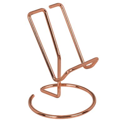 Phone holder, Rose gold, approx. 10 x 8 cm,