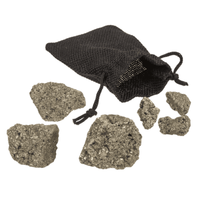 Pierres de pyrite, d'Or de pirate,