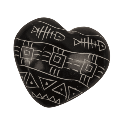 Pierres en stéatite, Hearts, avec