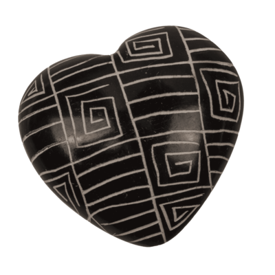 Pierres en stéatite, Hearts, avec