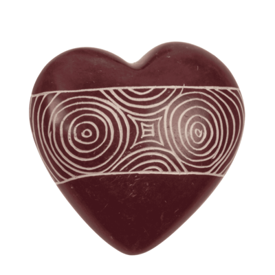 Pierres en stéatite, Hearts, avec