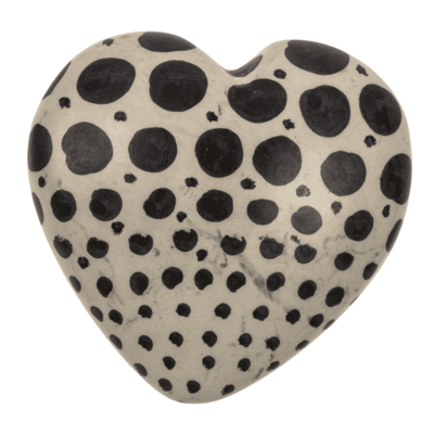 Pierres en stéatite, Hearts, avec