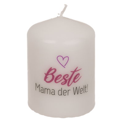 Pillar candle, Beste Mama der Welt,