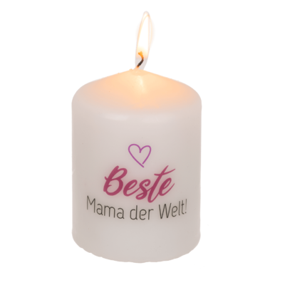 Pillar candle, Beste Mama der Welt,