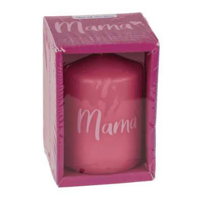 Pillar candle, Mama,