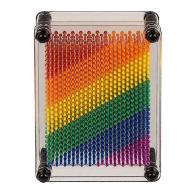Pin Art, Regenbogen, Pride, ca. 12 x 9 cm,