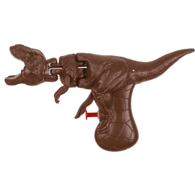 Pistola de agua con cabeza móvil, dinosaurio