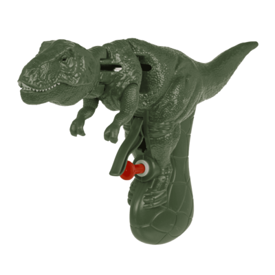 Pistolet à eau avec tête mobile, dinosaure