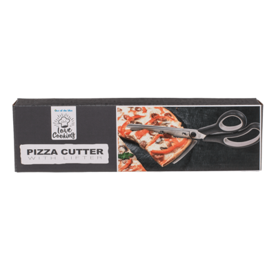 Pizza cutter with lifter, ca. 27 x 8 cm,