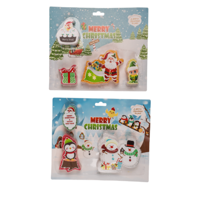 Plastilina espumosa de Navidad, Lote de 4,