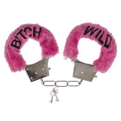 Plüsch-Handschellen- & Augenmaske, Sexy