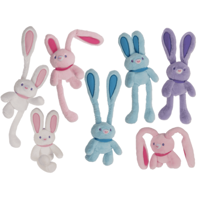 Plush Bunny with Pop-up Ears,