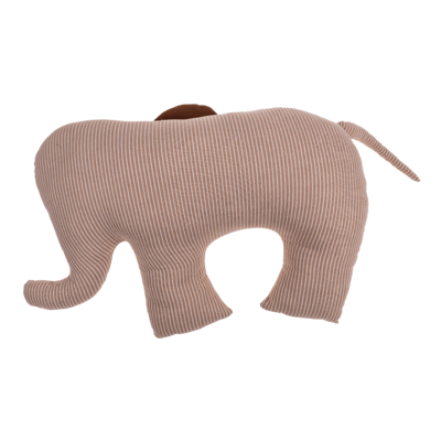 Plush cushion, elephant,