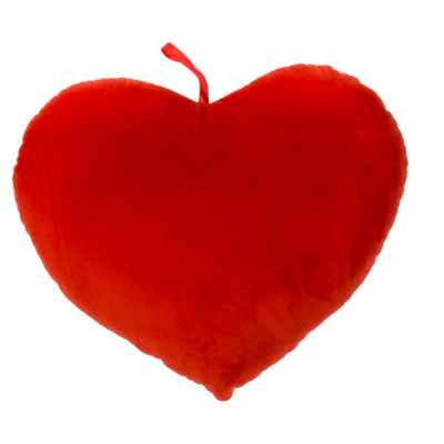 Plush Cushion, Heart, ca. 35 cm,