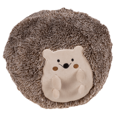 Plush cushion, hedgehog,