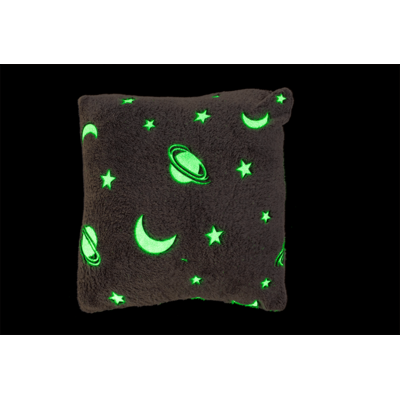 Plush cushion, planets,