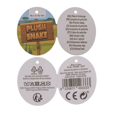 Plush Snake,