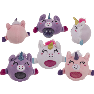 Plush Squeeze Ball, Unicorn,