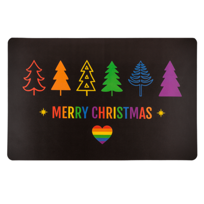 Polypropylen placemat, Pride Christmas,