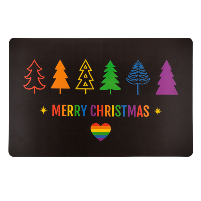 Polypropylen placemat, Pride Christmas,