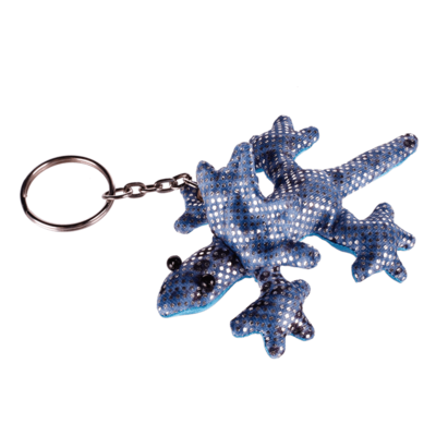 Porte-clé avec animaux de sable, env. 8 cm,