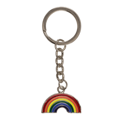Porte-clés en métal, Pride,