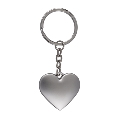 Porte-clés en metal, Coeur,