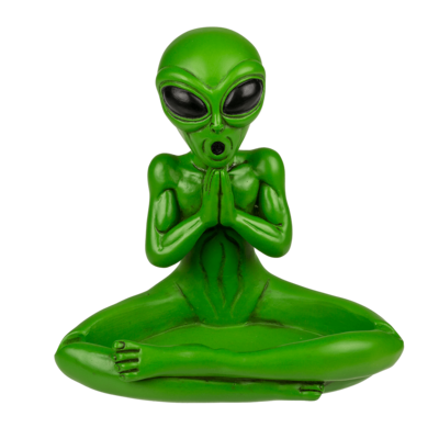 Posacenere, Yoga Alien, ca. 13,5 cm,