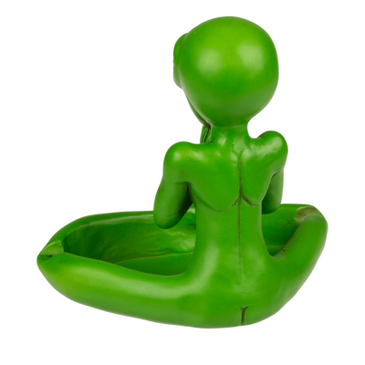 Posacenere, Yoga Alien, ca. 13,5 cm,