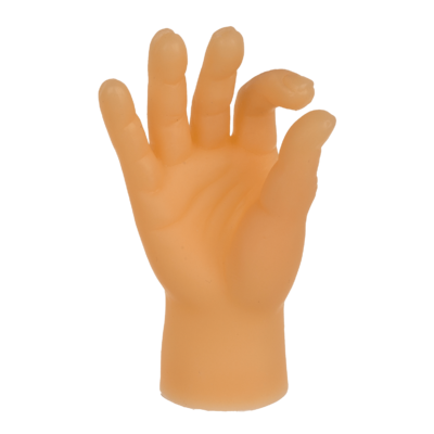 Poupée à doigt, Gestes de main, env. 6-8 cm,