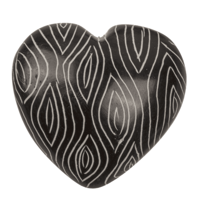 PREORDER - Soap Stones, Hearts, with engraving,