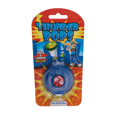 Puce sauteuse en caoutchouc, Thunder Pops,