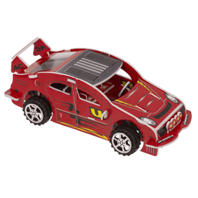 Pullback DIY Race Cars construction set,