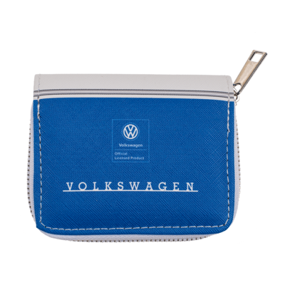 Purse, VW T1 Bus, blue, ca. 9 x 11 cm,