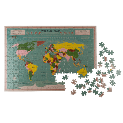 Puzzle, Mappemonde, set 300 pcs. [76/6084] - Out of the blue KG -  Online-Shop