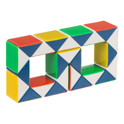 Puzzle-Cube magique, dans sachet poly,