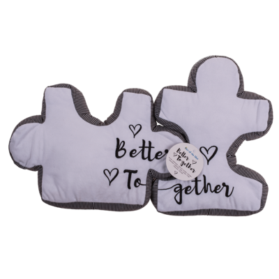 Puzzle cushion, Better together,