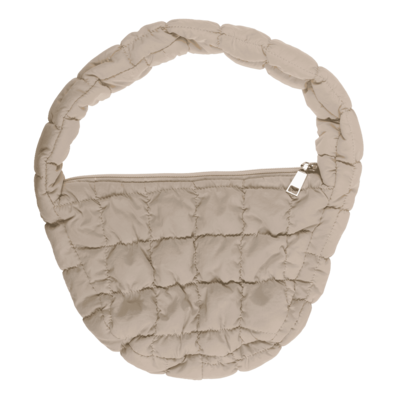 Quilted handbag, puffer bag, 28 x 21 cm,