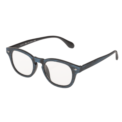 Reading glasses with plastic frame, 5 strengths,