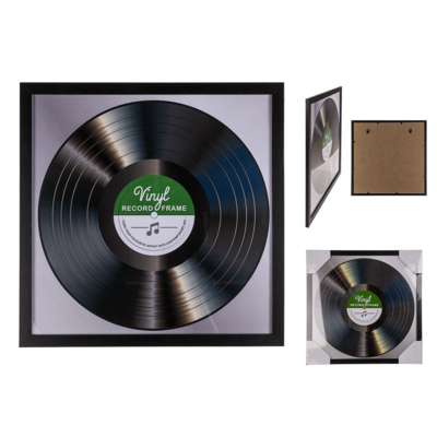 Record Album Frame, 34 x 34 x 1 cm,