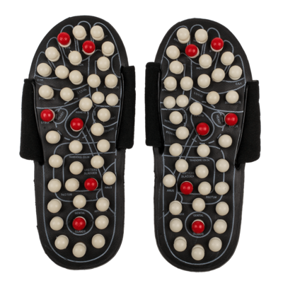 Reflexology Foot Massage Slippers, Size M,